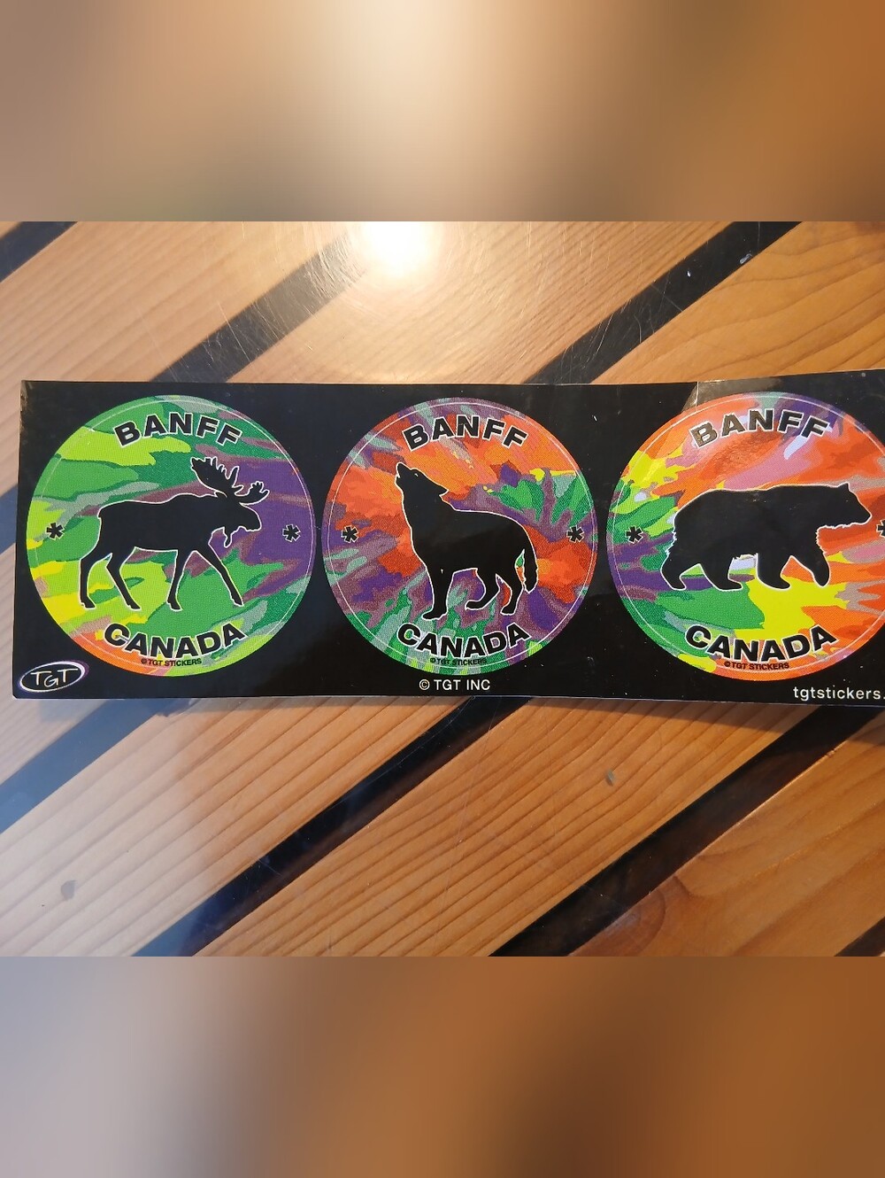 2/$14 Stickers Banff Canada BC Animals